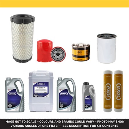 copy of JCB 8014, 8015, 8016, 8017, 8018 Filter Service Kit w/Perkins 103.10 Engine
