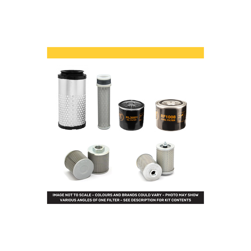 KUBOTA U 17-3 ALPHA Filter Service Kit w/Kubota D 902 Eng.