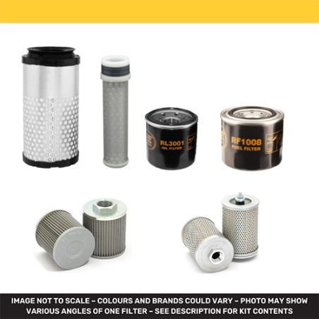 Kubota U17-3 Mini E xcavator Filter Kit