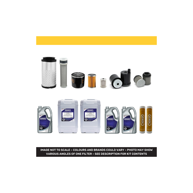 KUBOTA KX 36-3 FILTER AND LUBRICANT KIT