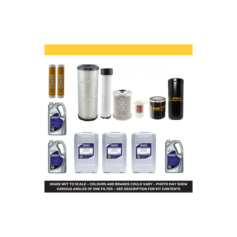 VOLVO EC25, EC30 FILTER AND LUBRICANT KIT