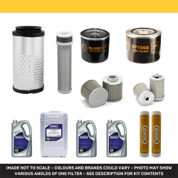 Kubota U Mini E xcavator Filter Kit