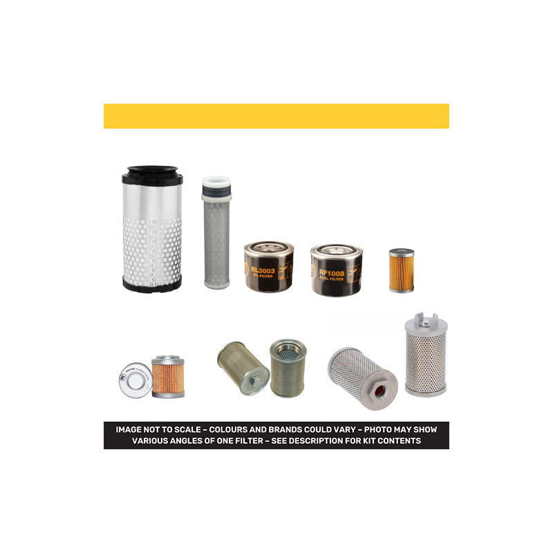 KUBOTA U 25-3 Filter Service Kit w/Kubota D 1105 Eng.