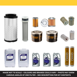 Kubota U25-3 Mini E xcavator Filter Kit