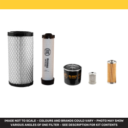 Hitachi ZX17U-5A Excavator Filter Kit