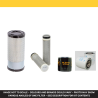 KUBOTA KX 040-4 Filter Service Kit Air Oil Fuel Filters w/Kubota D 1803-CR-TE4 Eng.