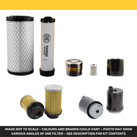 KUBOTA KX018-4 Filter Service Kit w/Kubota D 902-BH Eng. YR 2011-