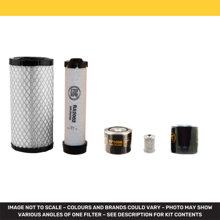 Kubota KX018-4 Compact E xcavator Filter Kit