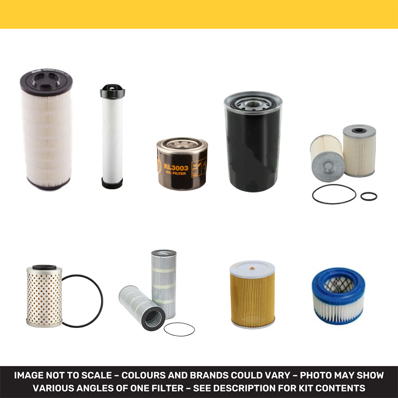 TAKEUCHI TB 290 Filter Service Kit w/Yanmar 4Tnv86-Ct-Wtb Eng. 2014- TIER IV