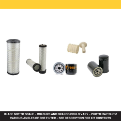 TAKEUCHI TB 153 FR Filter Service Kit Air Oil Fuel Filters w/Yanmar 4TNV88-PTBZ1 Eng. SN  15830001-