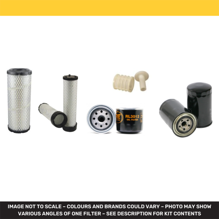copy of Takeuchi TB153FR fIlter Service Kit w/Komatsu / Yanmar 4TNV88eng. 2017-