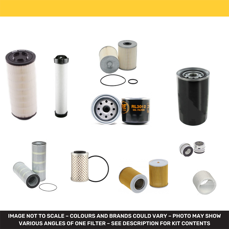 TAKEUCHI TB290 FILTER SERVICE KIT W/YANMAR eng. 2014- SN-18510001-