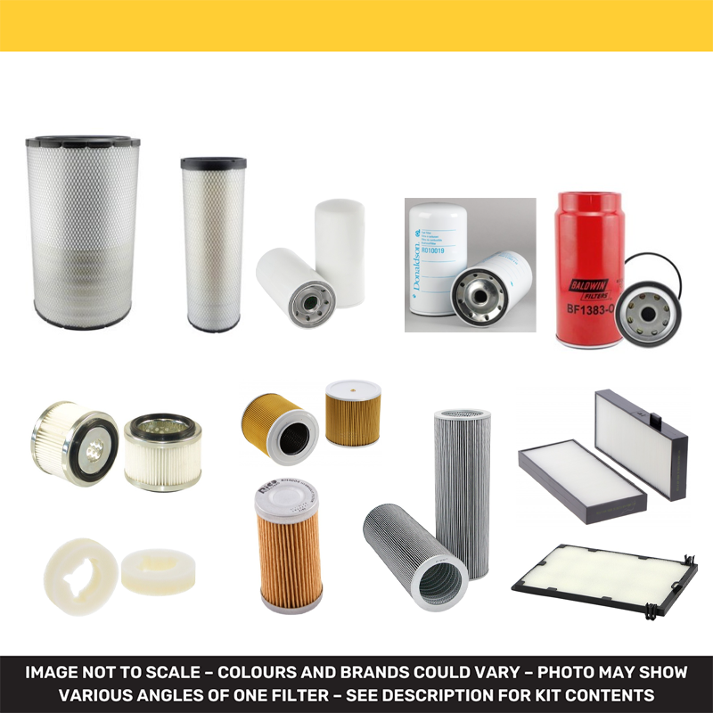 Doosan DX350 LC Filter Service Kit w/Doosan eng.