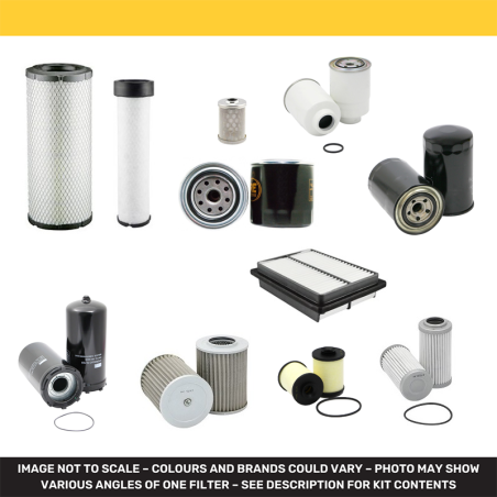 Kubota KX080-4 Filter Service Kit 2012--