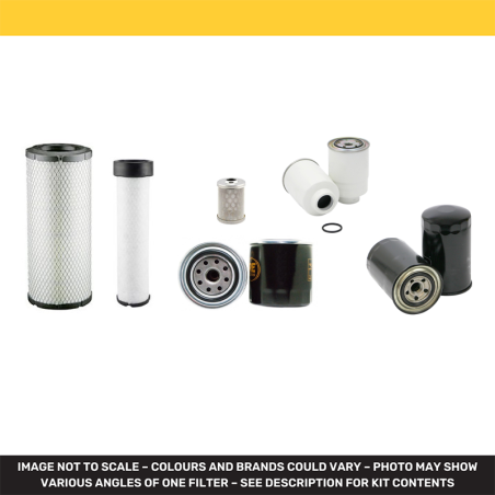 Kubota KX080-4 Compact E xcavator Filter Kit