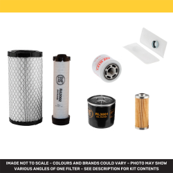 JOHN DEERE 2500 B Filter Service Kit w/Yanmar 3TNV70D Eng.   YR  2009