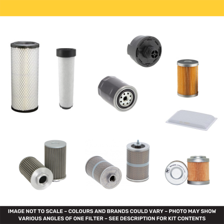 KUBOTA KX161-3 Filter Service Kit w/Kubota V 2203E Eng.