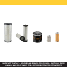 TAKEUCHI TB 125 Filter Service Kit w/Yanmar 3TNV82A Eng. Air, Oil, Fuel Filters Serial No -12514525