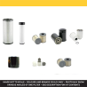 KUBOTA KX 080-4A Filter Service Kit Air Oil Fuel Filters w/Kubota V 3307-CR-TE4 Eng.