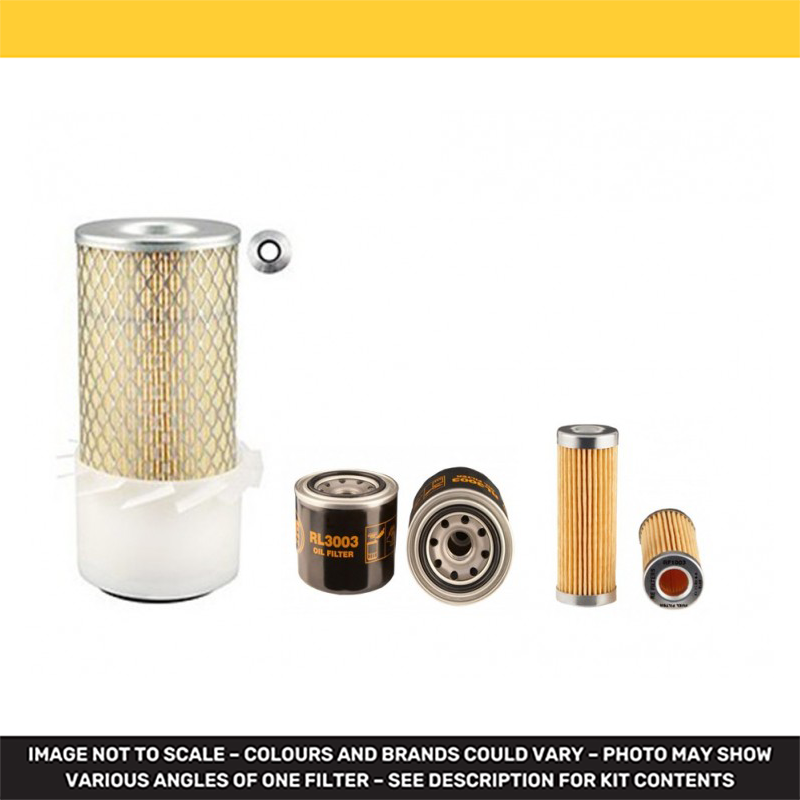 RANSOMES JACOBSEN MOTOR TRIPLE MK4 Filter Service Kit w/Kubota Z600B Eng.