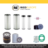 COMPAIR-HOLMAN C40 Filter Service Kit with  Deutz F3M2011 Eng Year 2005- DLT 0406