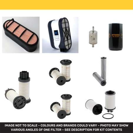 TEREX 883 filter service kit w/Perkins Engine 2016-