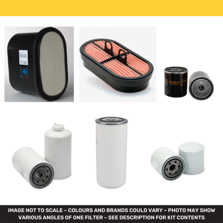 THWAITES MACH 2062 FILTER SERVICE KIT W/DEUTZ TD3.6L4 ENG. 2018-