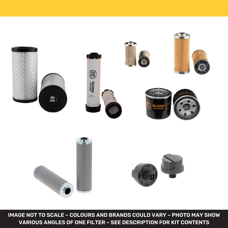 THWAITES MACH 2002 FILTER SERVICE KIT w/YANMAR 3TNV76K eng. 2022-