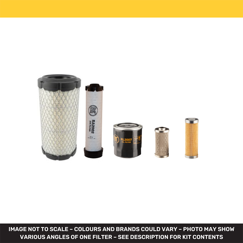 Volvo ECR25D Excavator Filter Kit