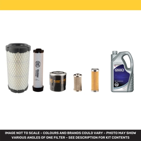 VOLVO ECR25D Engine Lubricant Kit w/Yanmar D1.1A Eng.