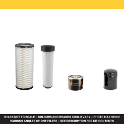 KUBOTA KX 121-3 Filter Service Kit w/Kubota V 2203 Eng.  Air, Oil, Fuel Filters