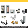 DOOSAN DX 140 LC-5 Filter Service Kit w/Perkins 1204F-E44TAN Eng.