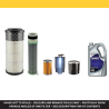 KUBOTA KX61-3 Engine Filter & Lubricant Kit w/Kubota V 1505-EU9 Eng.