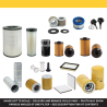 CASE CX 300 D Filter Service Kit w/ISUZU AQ-6HK1X Eng.   YR  2015-