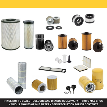 CASE CX245DSR Filter Service Kit w/Isuzu VD-4HK1X eng. 2017-2020