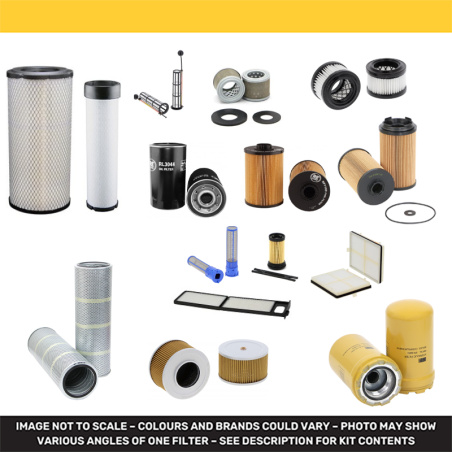 CASE CX145 DSR Filter Service Kit w/Isuzu VD-4JJ1XBSS-01 eng. 2020-