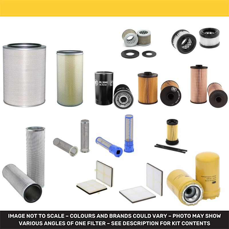 CASE CX750D RTC Filter Service Kit w/Isuzu VE-6WG1X eng. 2019-