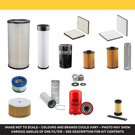 CASE CX130D FILTER SERVICE KIT YR 2017-
