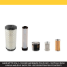 Takeuchi TB219 Filter Service Kit - Air, Oil, Fuel Filters