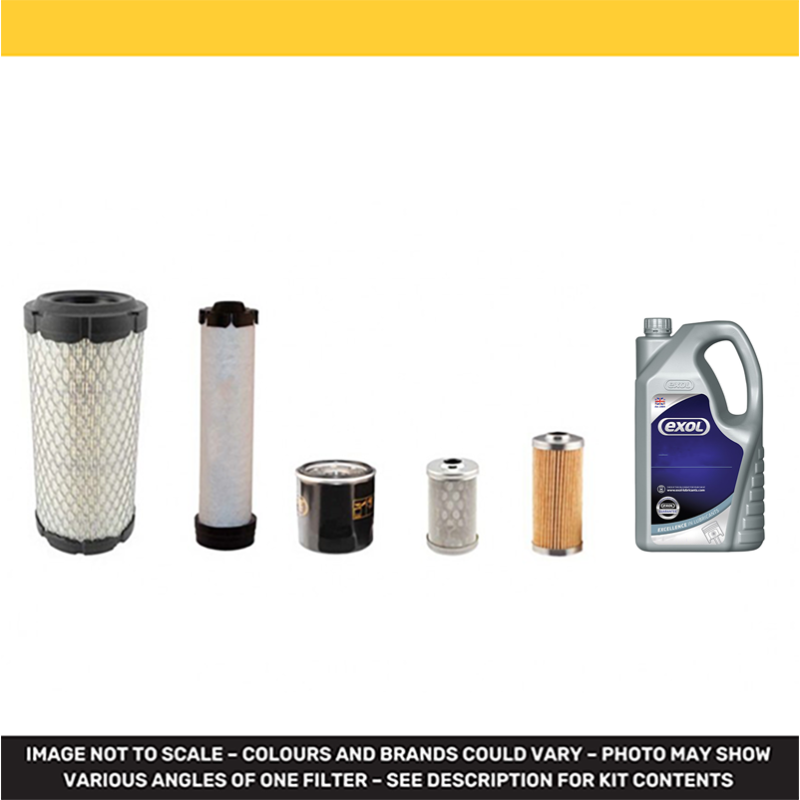 Takeuchi TB219 Engine Filters & Lubricant Kit