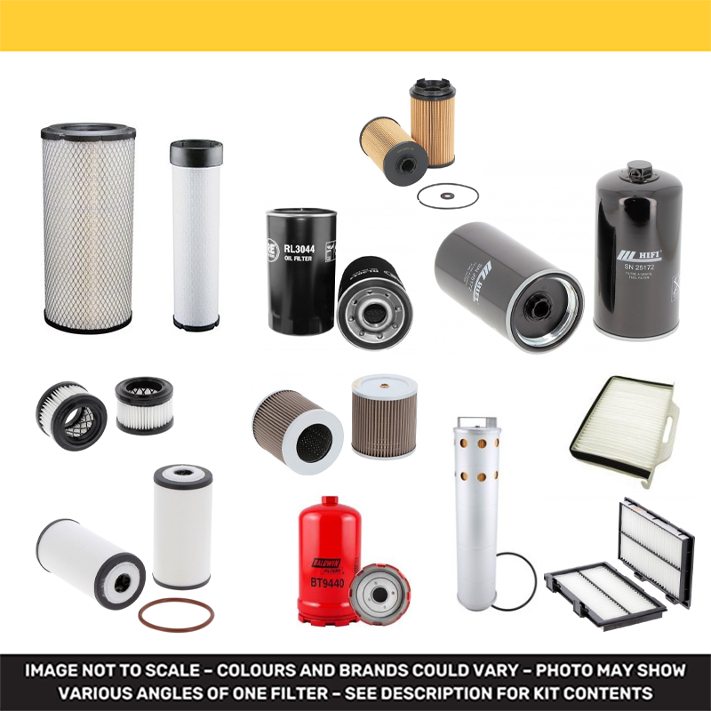 HITACHI ZX 135 US-6 Filter Service Kit w/ISUZU Eng.   YR  2017-