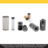 Hitachi ZX135US-6 Excavator Filter Kit