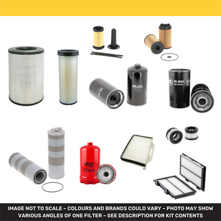 HITACHI ZX225 USRLC-6 Filter Service Kit w/ISUZU AR-4HKIX Eng.