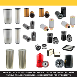 Hitachi ZX890-6 LCH Filter Service Kit w/ISUZU ENG 2018-