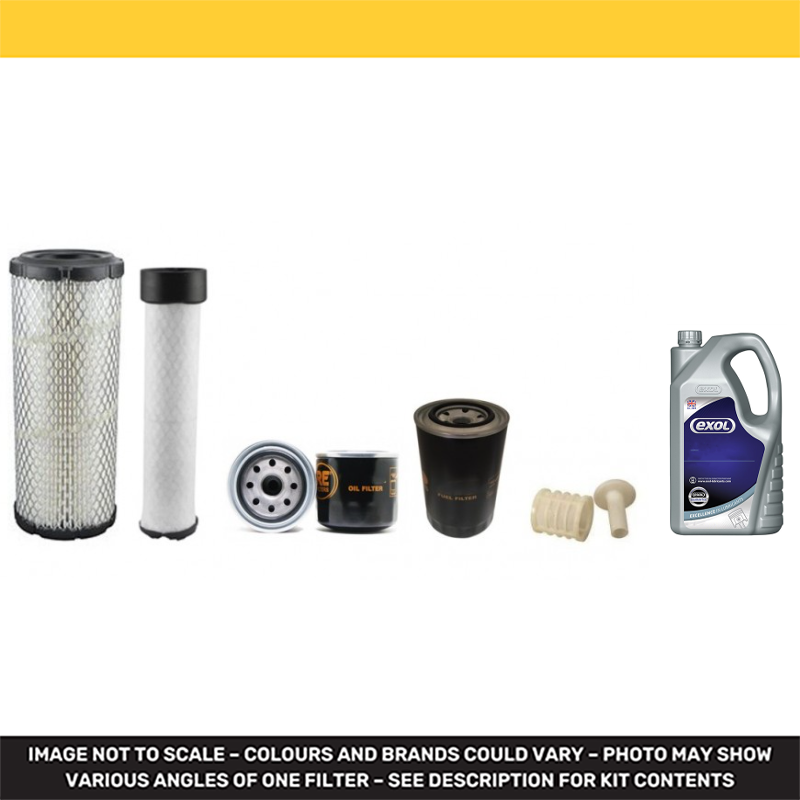 TAKEUCHI TB235 Engine Filter & Lubricant kit w/Yanmar eng.