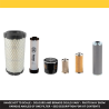 THWAITES MACH201 Filter Service Kit w/Yanmar 3TNV76-KWA Eng. 2013-