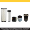 VOLVO ECR 88 D Filter Service Kit Air Oil Fuel Filters w/VOLVO D 2.6H Eng.   YR  2013-