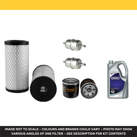 KUBOTA GR1600-II Engine Filter & Lubricant Service Kit