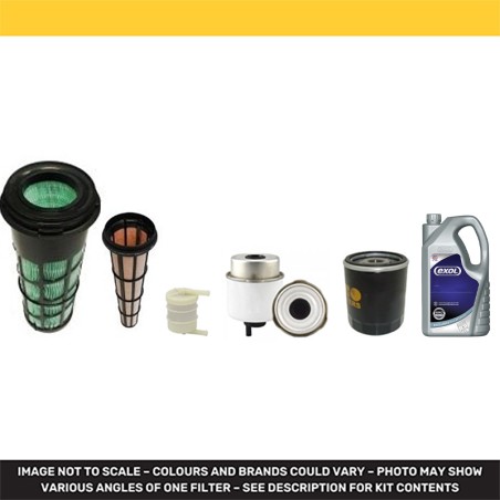 JCB 8026 CTS Engine Filter & Lubricant Service Kit
