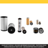 Cat 3014C Filter Service Kit with Yanmar 3TNV76 Engine Air - Oil - Fuel